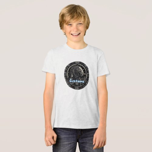 BellaCanvas Youth Tri_blend T_Shirt Solid Black  Tri_Blend Shirt