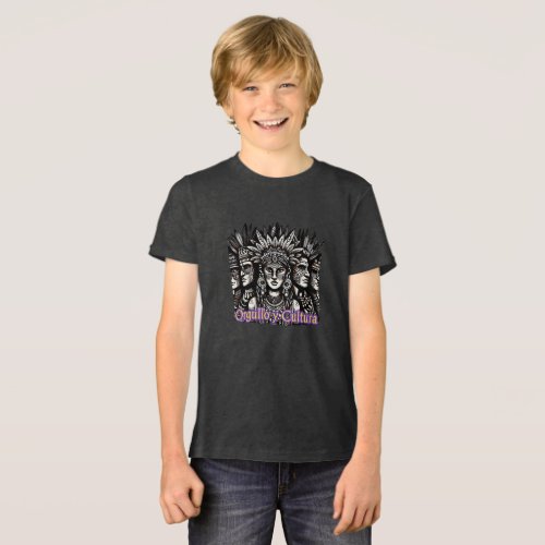 BellaCanvas Youth Tri_blend T_Shirt Solid Black  Tri_Blend Shirt