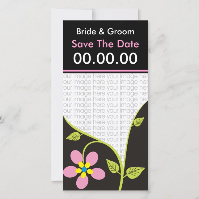 Bella Flora Save The Date Photocards (Front)