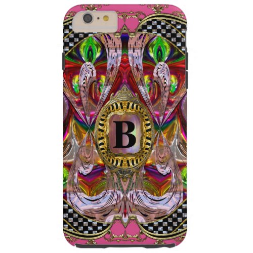 Bella FunHouse Monogram Plus Tough iPhone 6 Plus Case