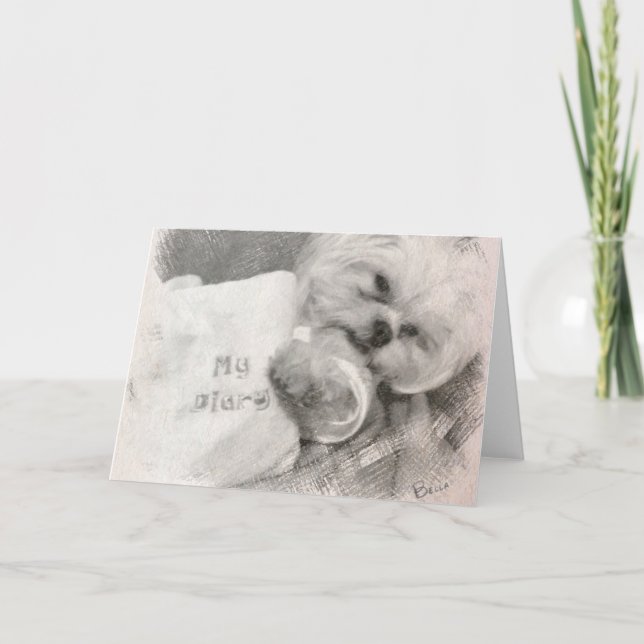 Bella Greeting Card (Front)