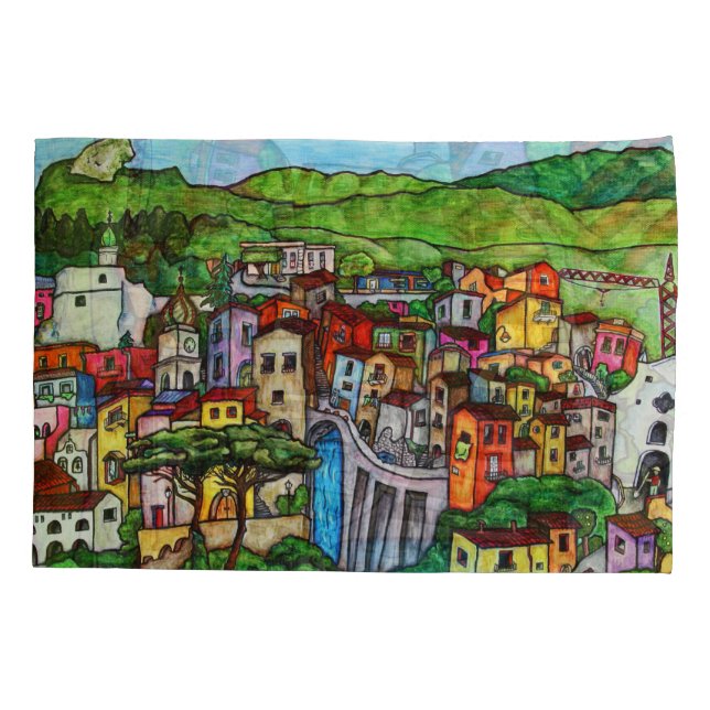 Bella Guardia Pillow Case (Back)