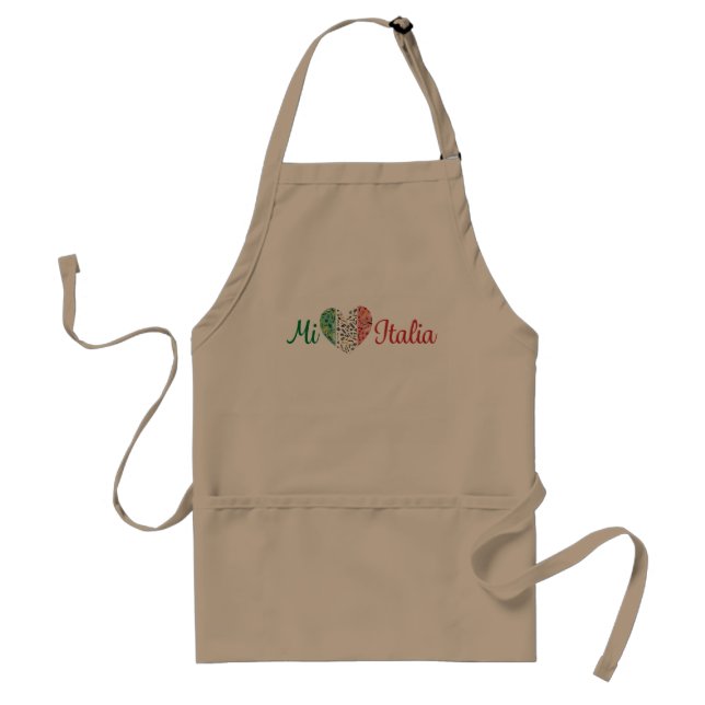 Bella Italia Adult Apron (Front)