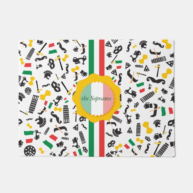 Bella Italia Doormat (Front)