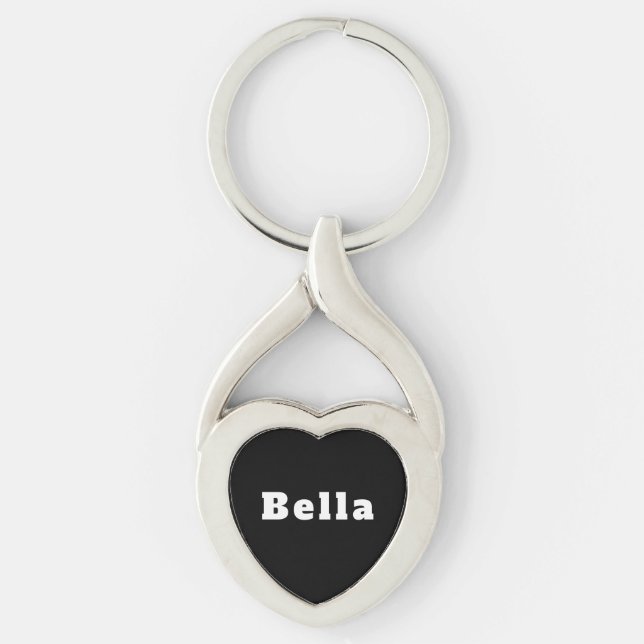 Bella Keychain (Front)
