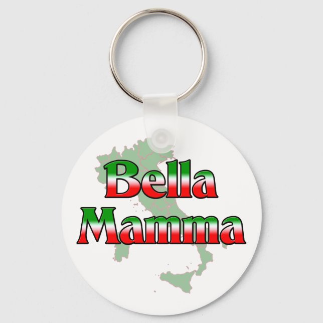 Bella Mamma Keychain (Front)