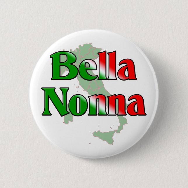 Bella Nonna Button (Front)