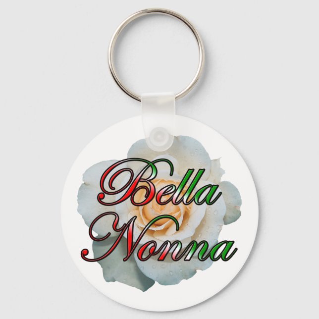 Bella Nonna Keychain (Front)