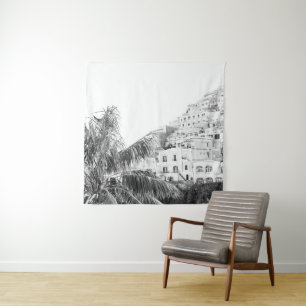 Bella Positano #8 #travel #wall #art Tapestry