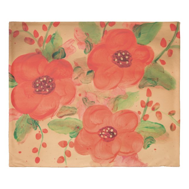 Bella Reds Duvet Cover (Front)