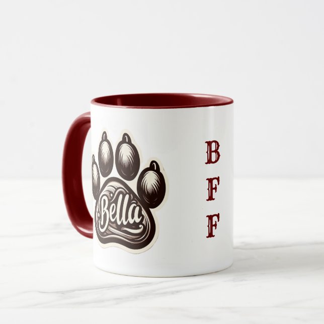 Bella’s Pawfect Mug (Front Left)