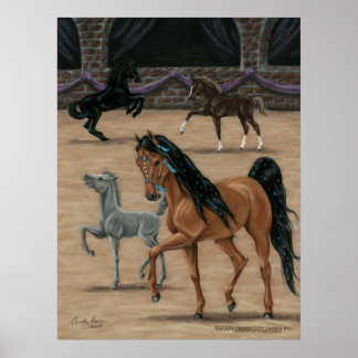 Bella Sara Jewel art print by Cindy Price McMurray