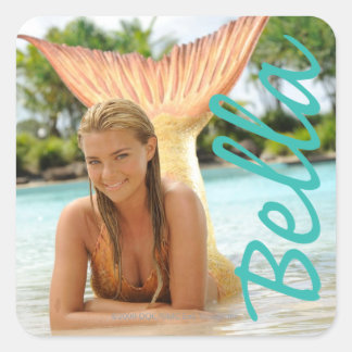 Bella Square Sticker