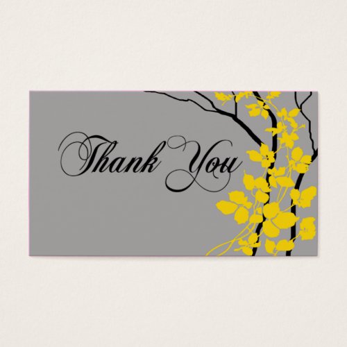 Bella Thank You Gift Tag Special Thanks Business Card