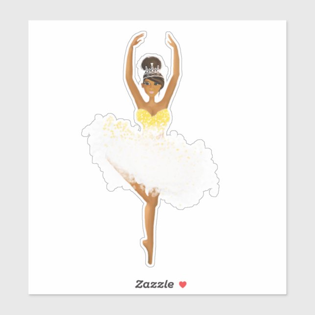 Bella the Ballerina Sticker (Sheet)