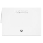 Bella, yellow Labrador dog Cards (Back Horizontal)