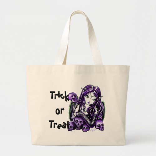Belladonna Purple Fae Halloween Trick or Treat Bag