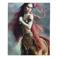 Belladria - AI Fantasy Digital Art Print Centaur Jigsaw Puzzle