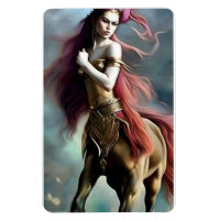 Belladria - AI Fantasy Digital Art Print Centaur Magnet