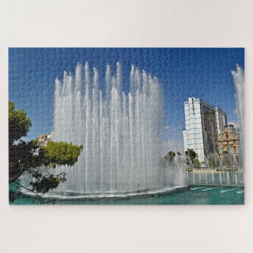 Bellagio Fountains Las Vegas Jigsaw Puzzle