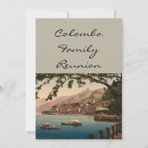 Bellagio I, Lake Como, Lombardy, Italy Invitation
