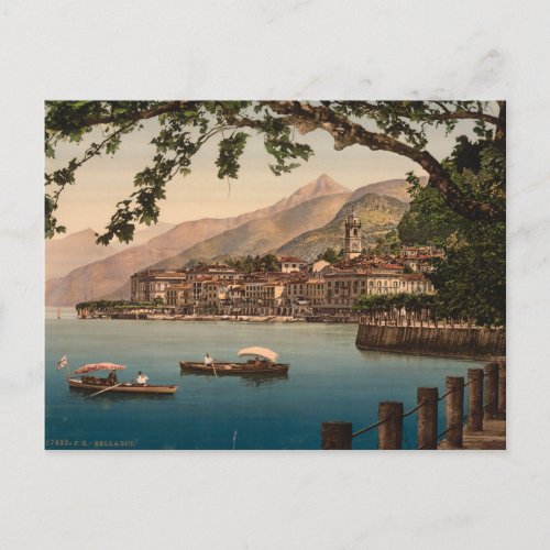 Bellagio I Lake Como Lombardy Italy Postcard