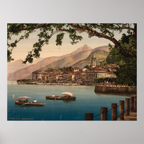 Bellagio I Lake Como Lombardy Italy Poster