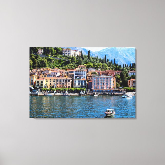 Bellagio in Italy Canvas Print (Front)