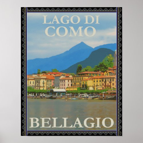 Bellagio Italy Poster