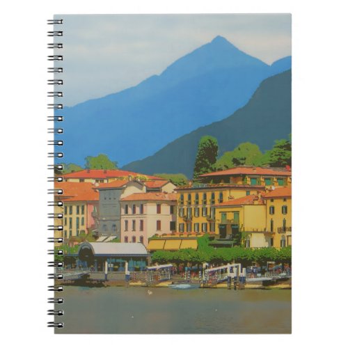 Bellagio Italy Poster Notebook