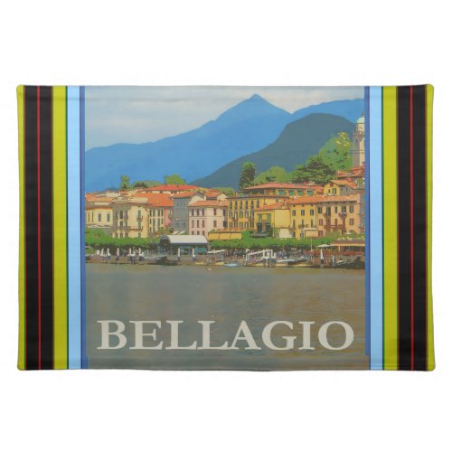 Bellagio Italy Poster Placemat