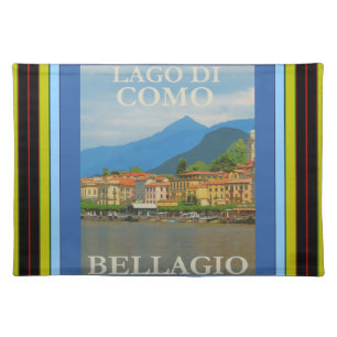 Bellagio Italy Poster Placemat