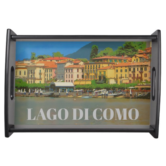 Bellagio Italy Poster Serving Tray (Front)