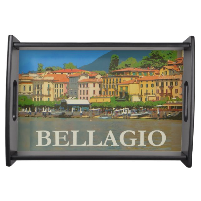 Bellagio Italy Poster Serving Tray (Front)