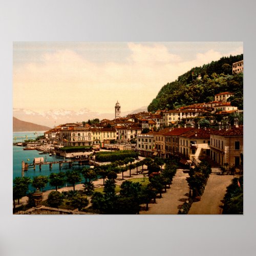 Bellagio Lake Como Italy Poster