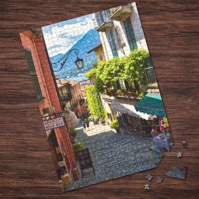 Bellagio, old town center alley (Lake Como, Italy) Jigsaw Puzzle (Creator Uploaded)