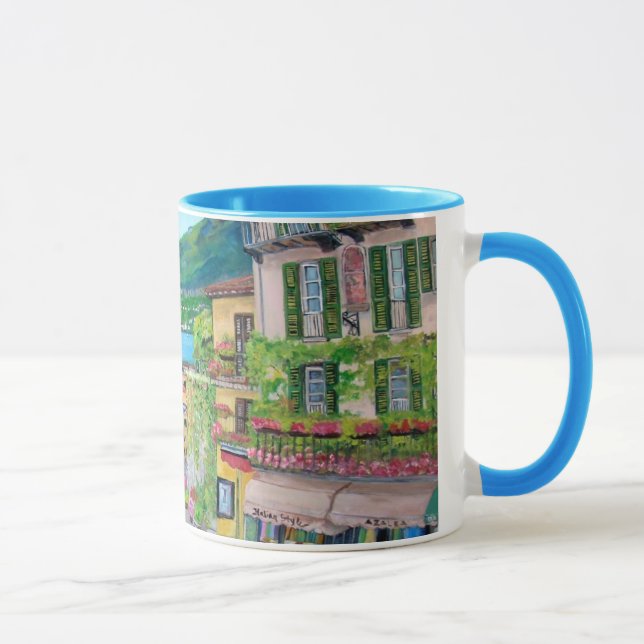 Bellagio Street, Italy Mug (Right)