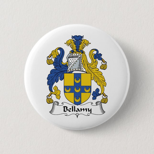 Bellamy Family Crest Button (Front)