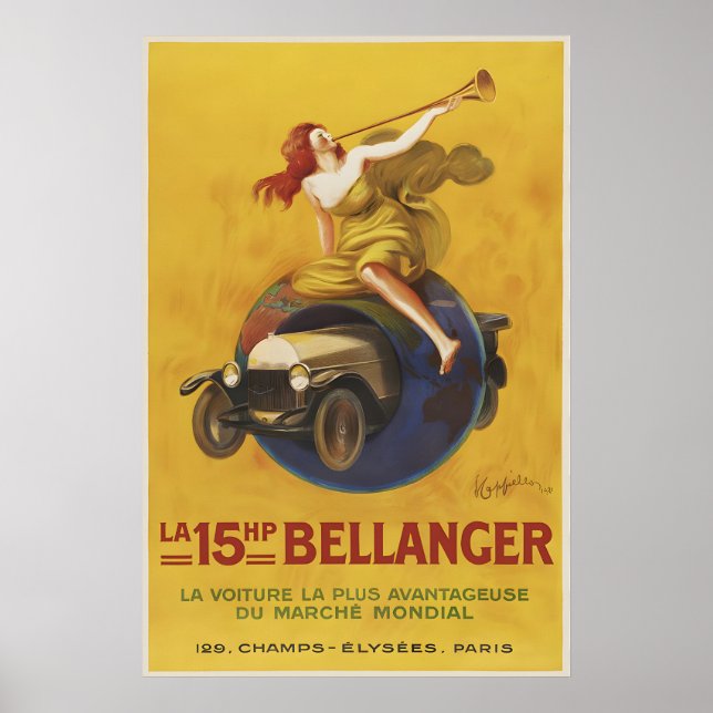 Bellanger Auto Poster (Front)