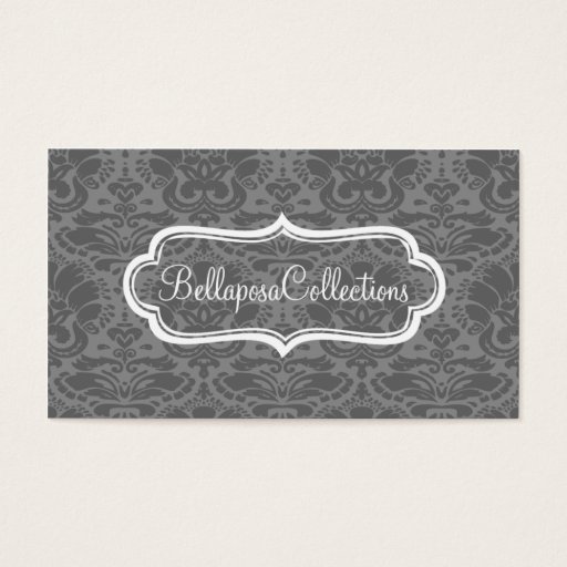 Customizable Bellaposa Jewelry Tag Business Card Template