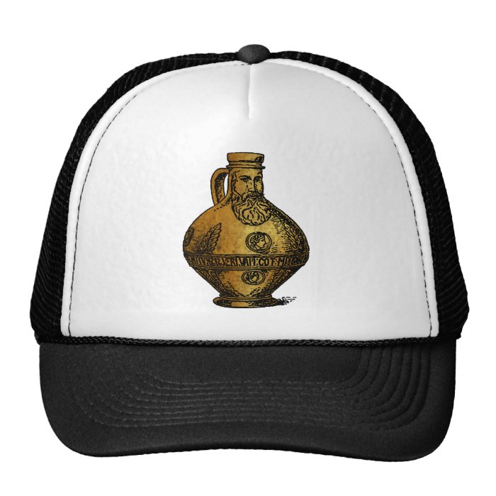 Bellarmine Witch Bottle Mesh Hats