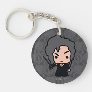 Bellatrix Cartoon Character Art Keychain