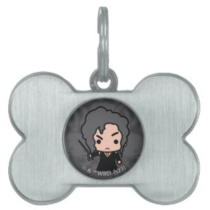 Bellatrix Cartoon Character Art Pet ID Tag