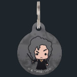 Bellatrix Cartoon Character Art Pet ID Tag<br><div class="desc">Check out this cute Harry Potter cartoon character art of Bellatrix Lestrange!</div>