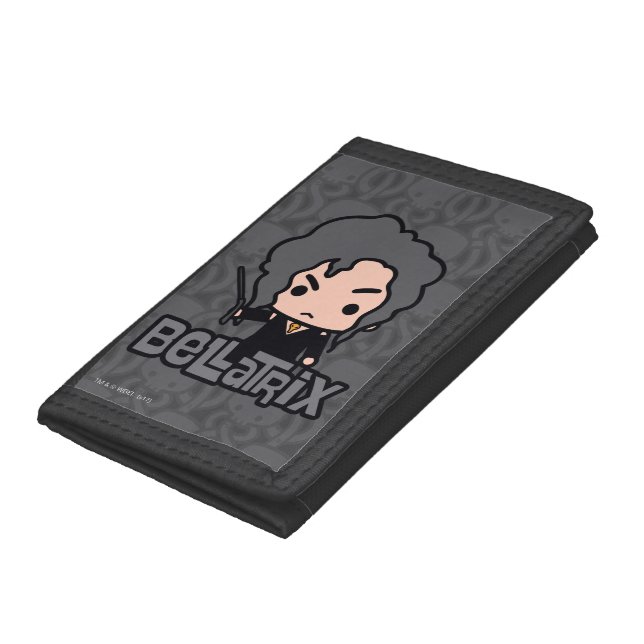 Bellatrix Cartoon Character Art Trifold Wallet (Bottom)