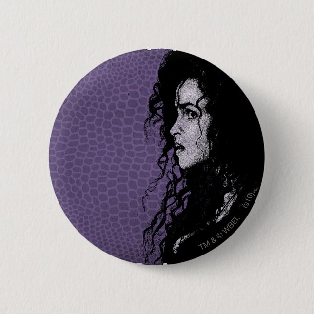 Bellatrix Lestrange 5 Pinback Button (Front)
