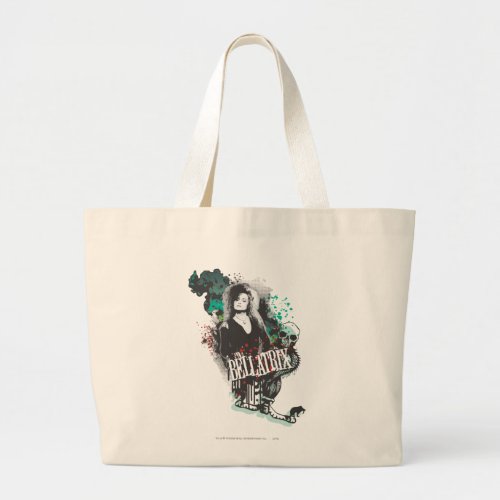 Bellatrix Lestrange Graphic Logo Large Tote Bag
