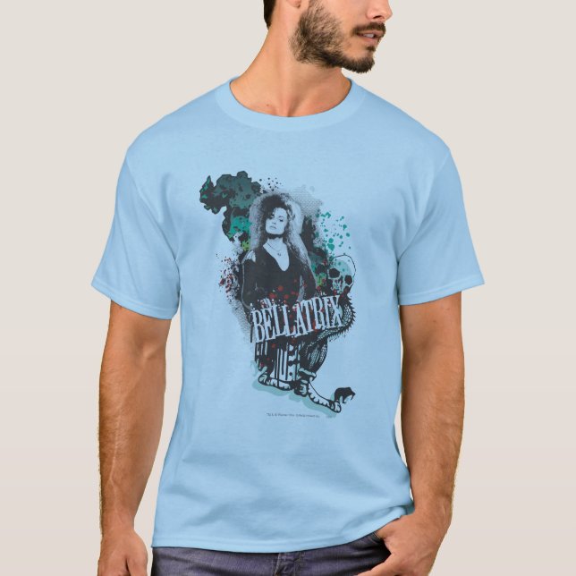 Bellatrix Lestrange Graphic Logo T-Shirt (Front)