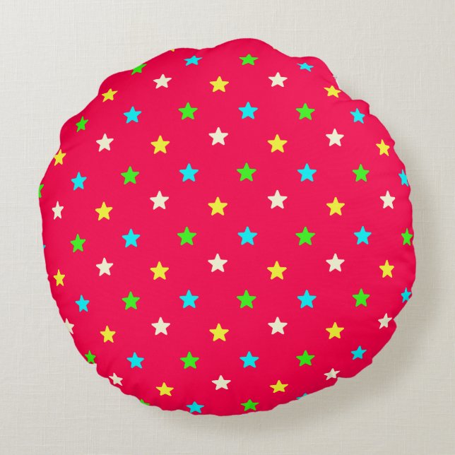 Bellatrix Round Pillow (Back)