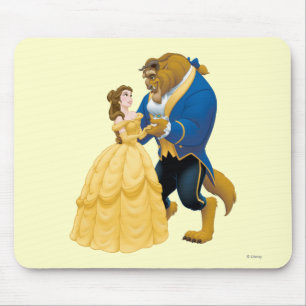 Belle and Beast Dancing Mouse Pad